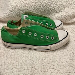 Men’s Converse green sneakers